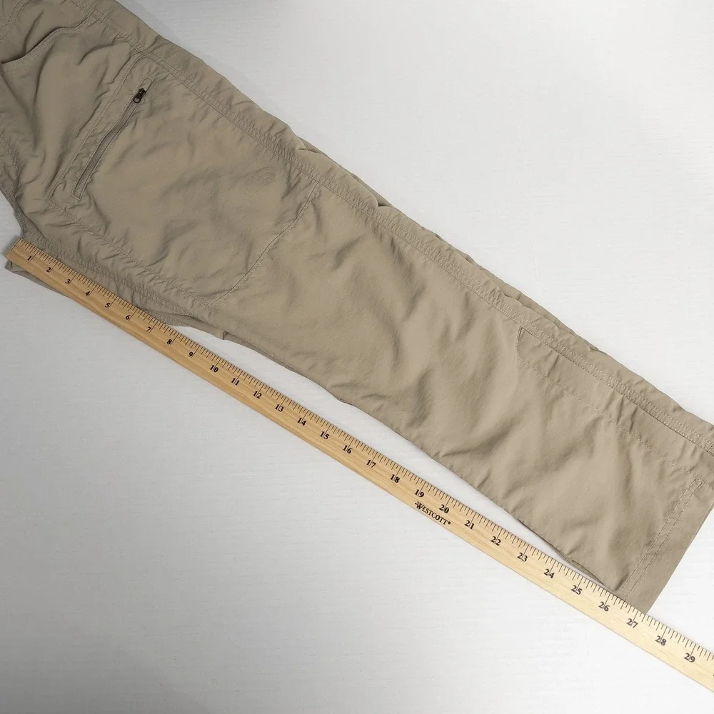 The North Face Paramount Trail Pants Mens 32 Short Dune Beige Slim Fit Nylon